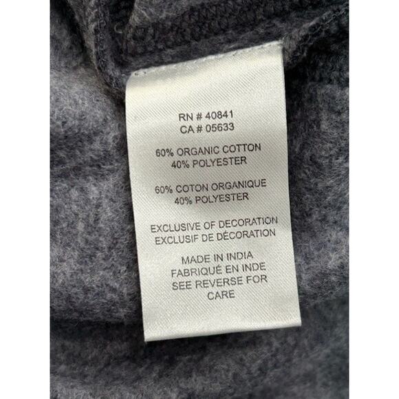 NWOT Old Ranch Mens Ecoths 1/4 Zip Pullover Long Sleeve Fleece Lined Blue Size M - Picture 5 of 9